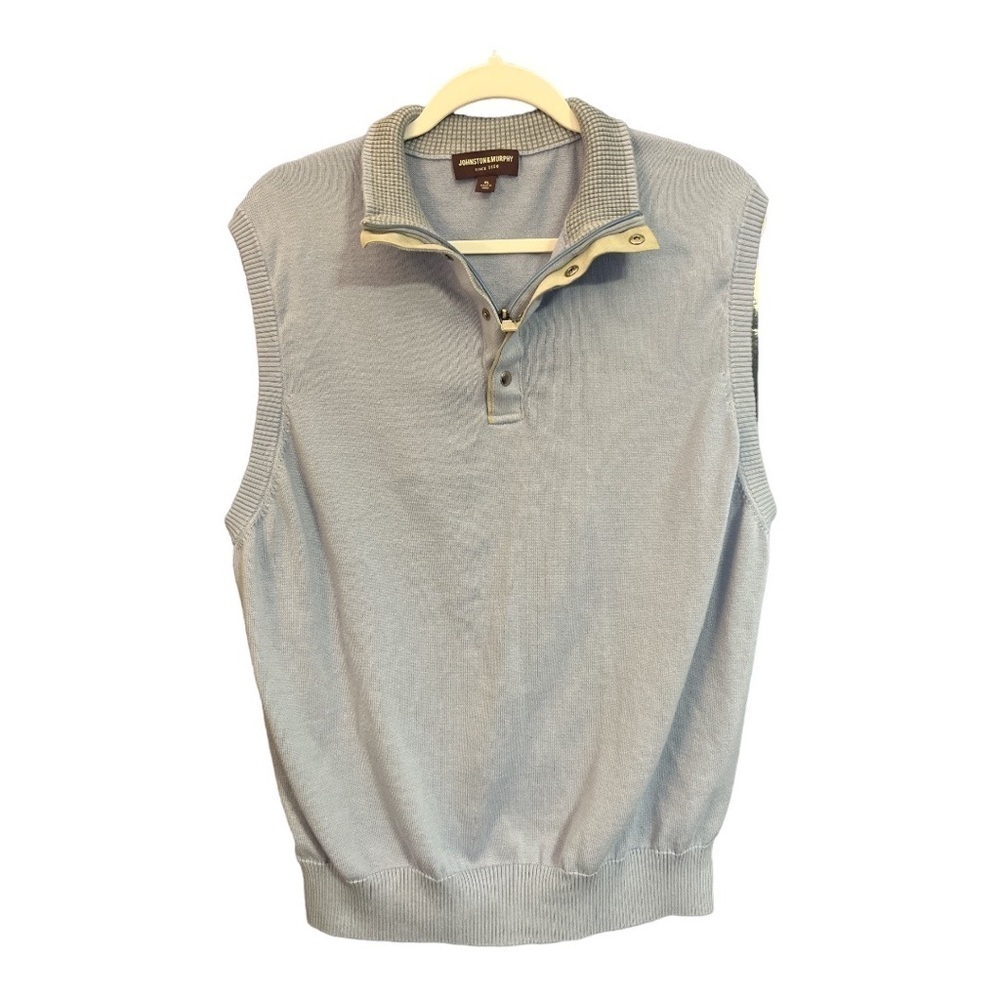 Johnston & Murphy Sweater Vest 100% Pima Cotton Size‎ XL DO1